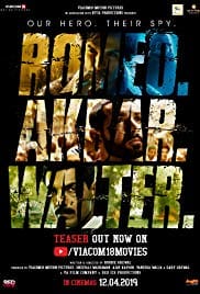 Romeo Akbar Walter 2019 Full Movie Free Download HD Dvdrip